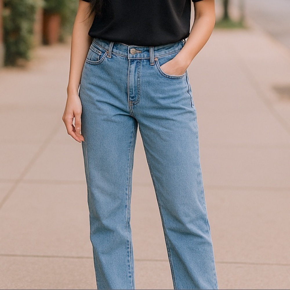 Universal Thread relaxed wide leg jeans 14 32